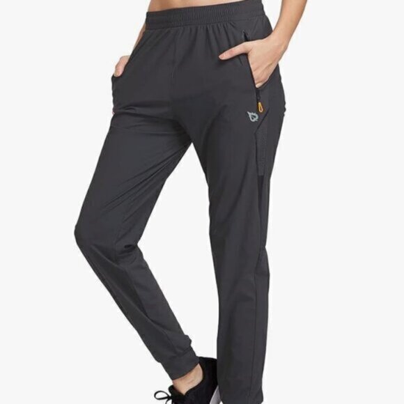 NWT Zip Pocket Joggers Track Pants Sweatpants - Picture 1 of 5